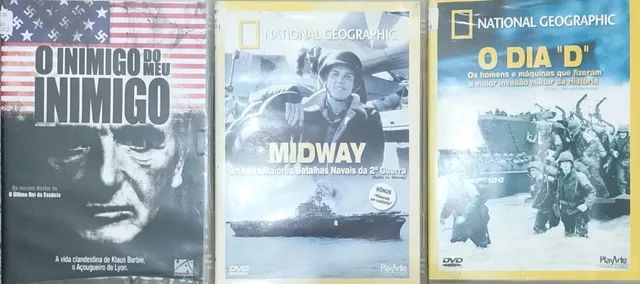 3 Dvd's - Documentário