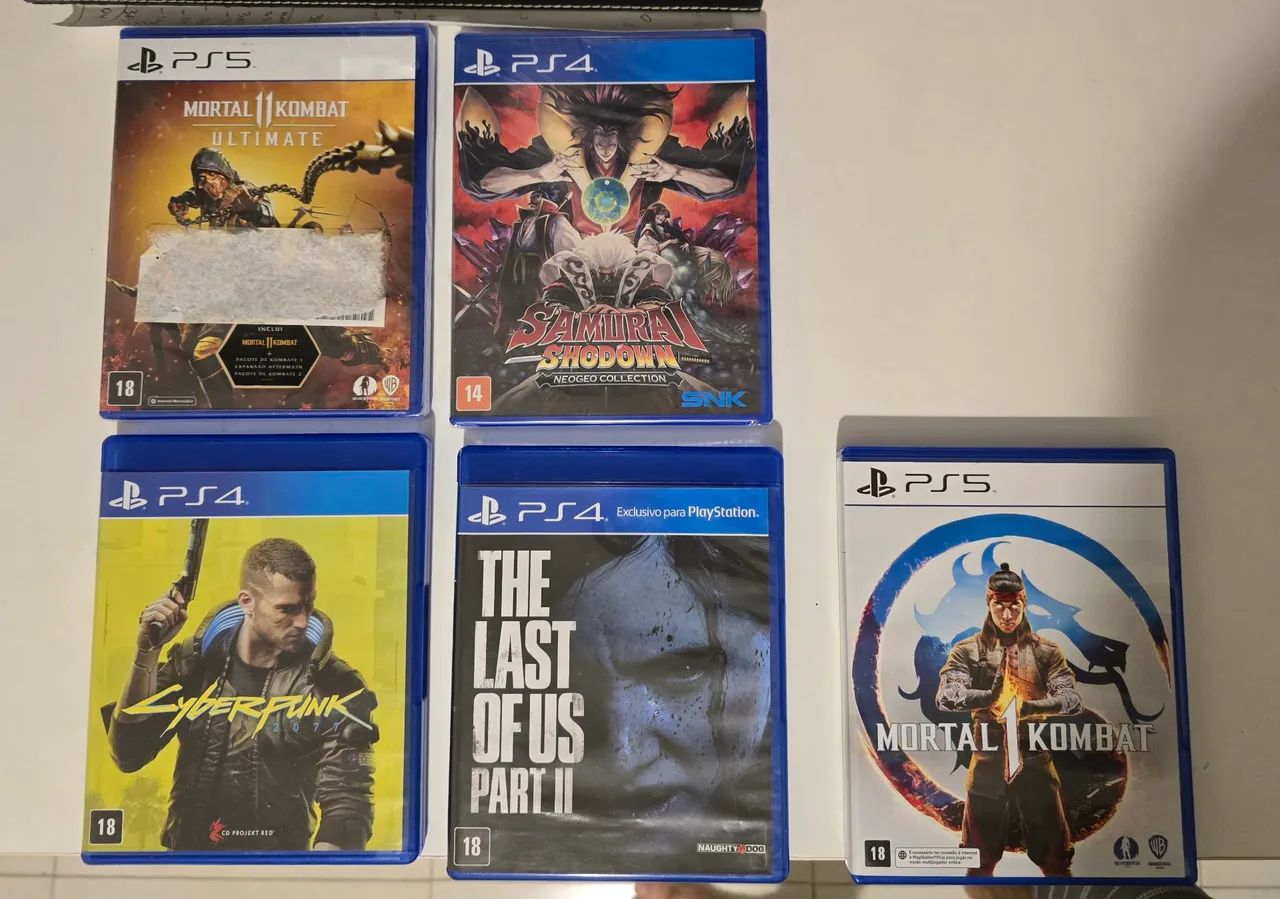 Jogos Playstation Ps4 e PS5