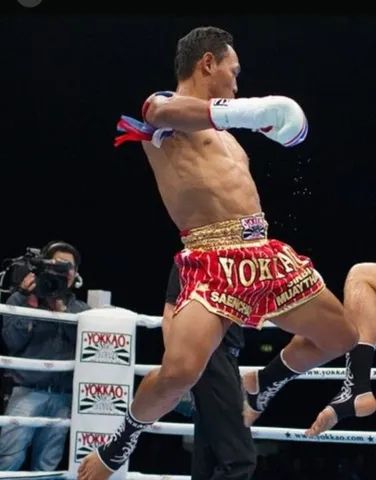 Par Prajied Especial Muay Thai Kruang Competição Regulavel - Foto 2