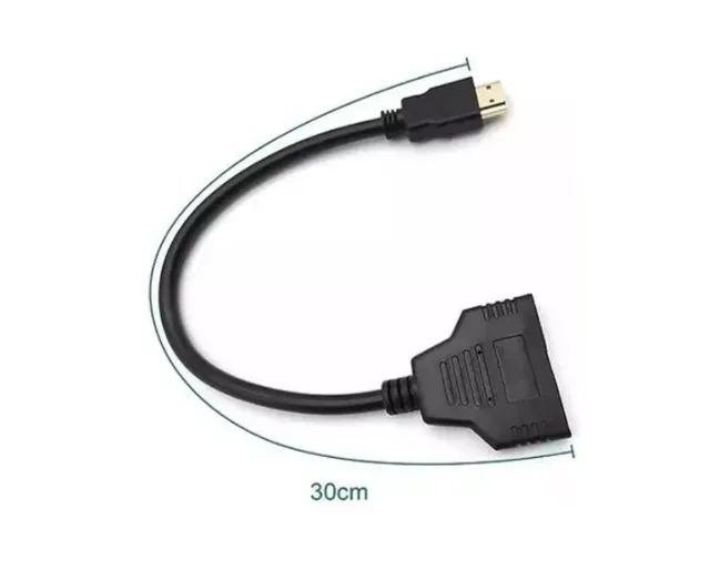 Cabo duplicador de HDMI 1 para 2 saídas - Foto 2