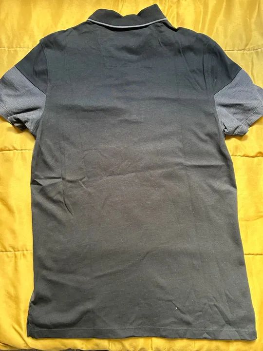 Camisa Polo Calvin Klein Preta - Foto 3