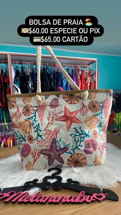 Bolsa moda praia  - Foto 2