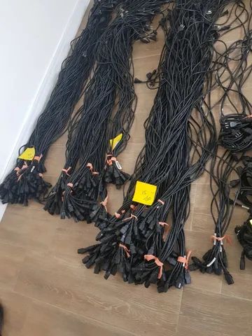 ( 1000 )cabo de força padrão novo LOTE com 1000 peças 15 reais cada um