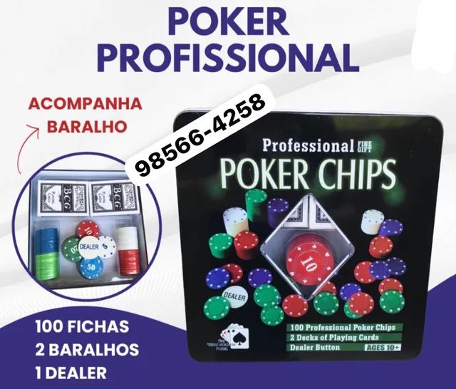 Poker 100 fichas 