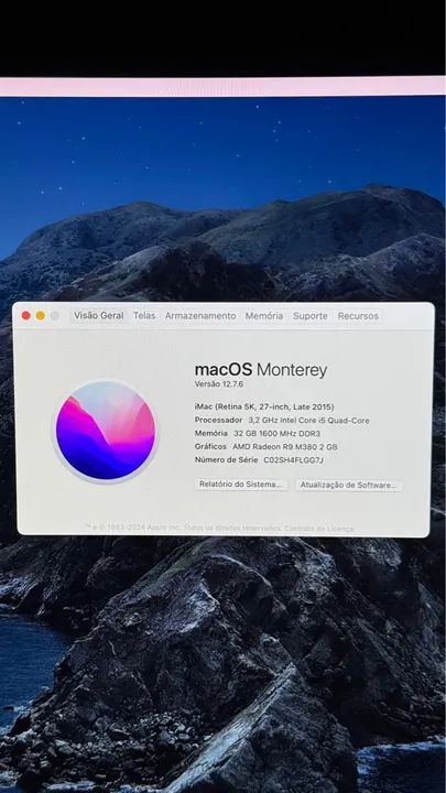 Mac iMac 27 polegadas com tela Retina 5K - Foto 4