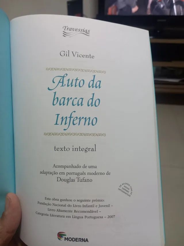 LIVRO AUTO DA BARCA DO INFERNO - Foto 3