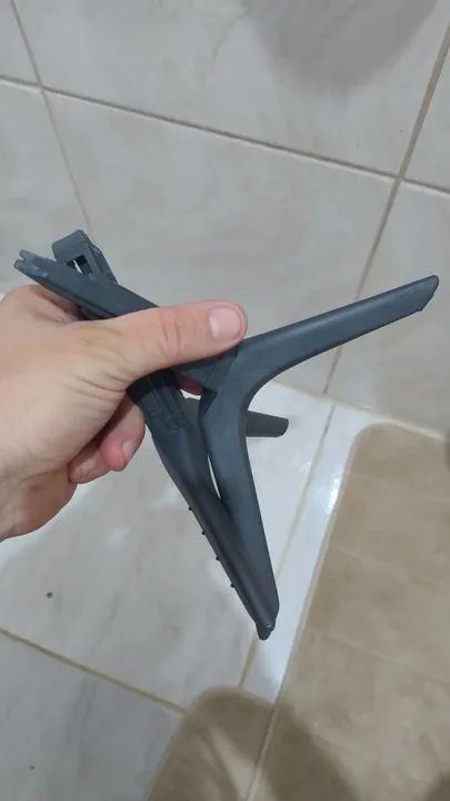 Par de Pés para TV - Preto - Novo - Foto 5