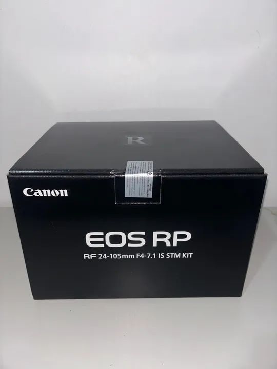 Câmera Cânon EOS RP + Lente 24-105MM, Nova