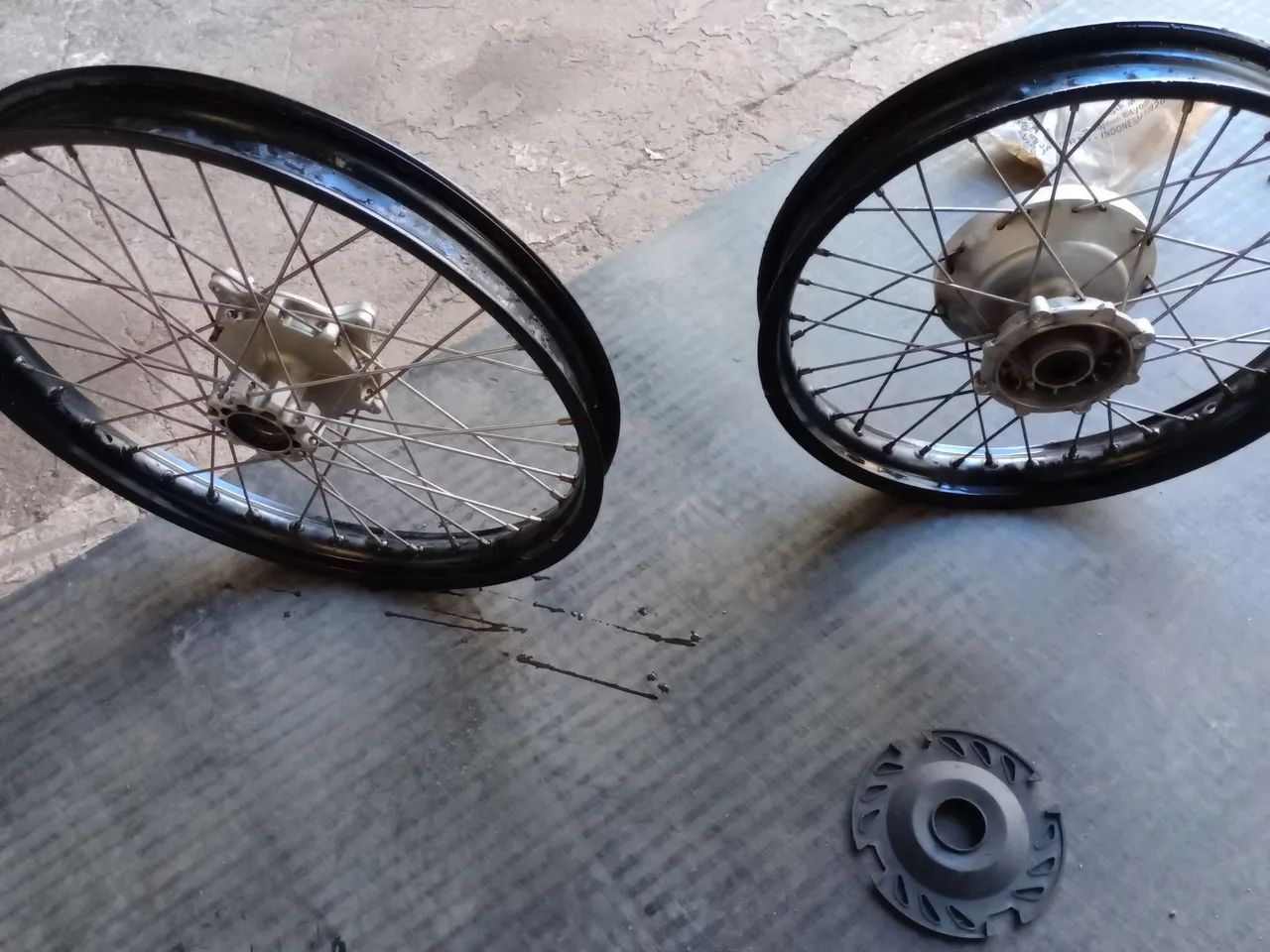 Jogo aro honda XRE 300 - Foto 2