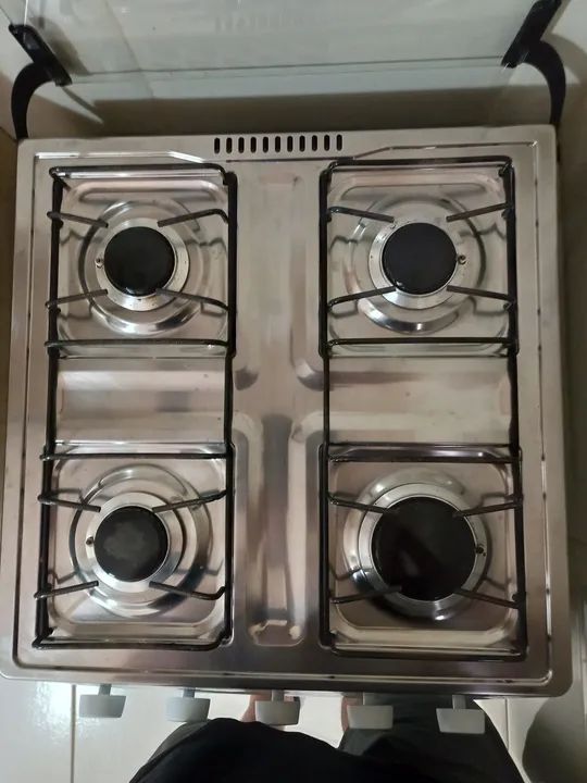 Cooktop 4 Bocas em Inox