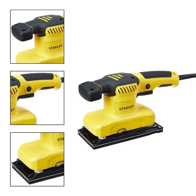 Lixadeira Orbital Folha 1/3 Lixa 280W - STANLEY-SS28