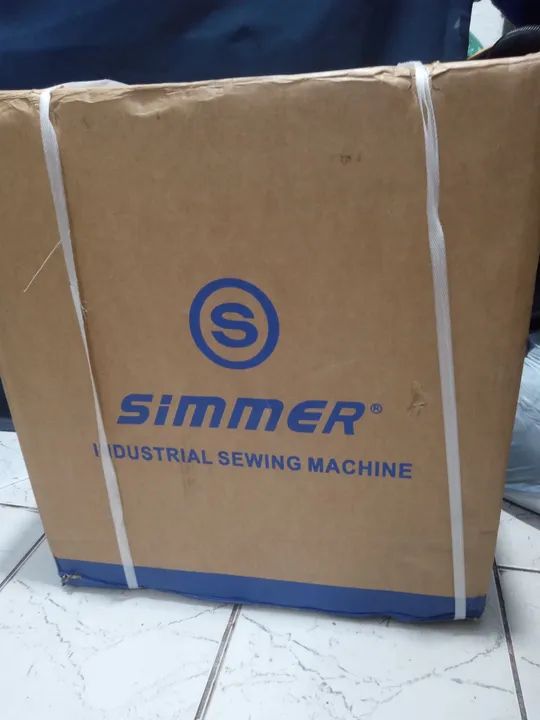 Máquina de Overlock Industrial ponto cadeia-  Simmer - Foto 6