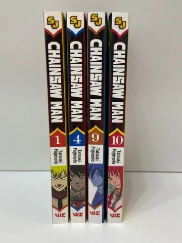 Chainsaw Man em inglês - Volumes 1 / 4 / 9 / 10 - Viz Media - Valor por unidade - Foto 3