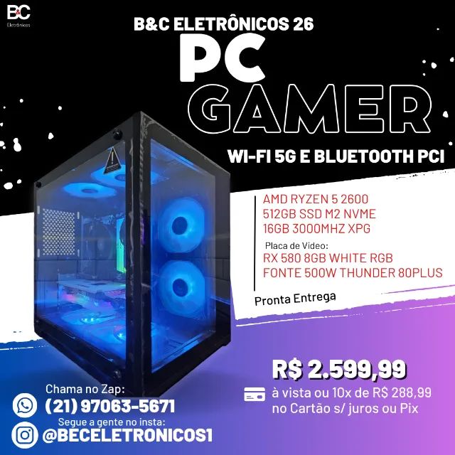 PC Gamer Novo Nota Garantia - Computadores E Desktops - Freguesia (Ilha ...