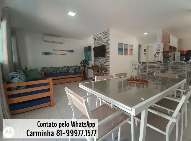 Alugo Lindo Apartamento Térreo Mobiliado na Praia dos Carneiros - Tamandare - PE - Foto 3