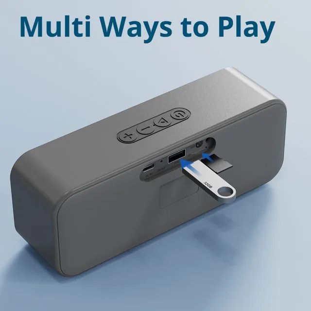 Caixa de Som Tronsmart T2 Mini, Bluetooth, até 18 Horas Musica, Entrada de cartão, Nova, L - Foto 2