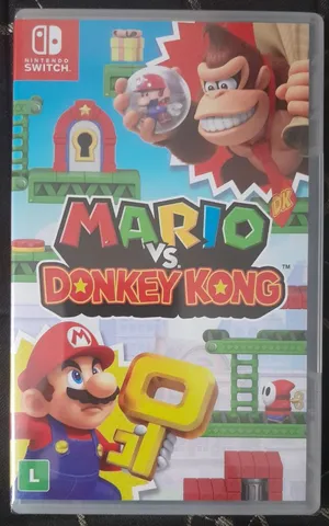 Jogo Mario Vs Donkey Kong Nintendo Switch Físico Novo Lacrado
