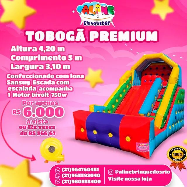 tobogã Premium compre direto da fábrica  - Foto 5
