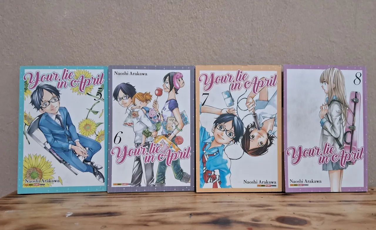 Your Lie in April - Mangá Completo (11 Volumes) - Foto 3