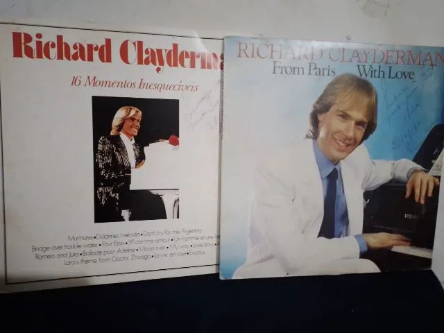 Kit Com 2 Discos de Richard Clayderman