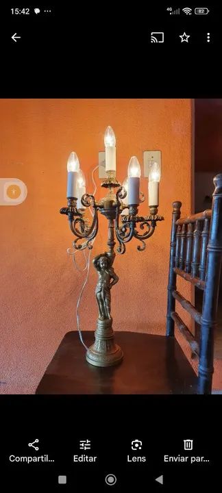 Candelabro de mesa