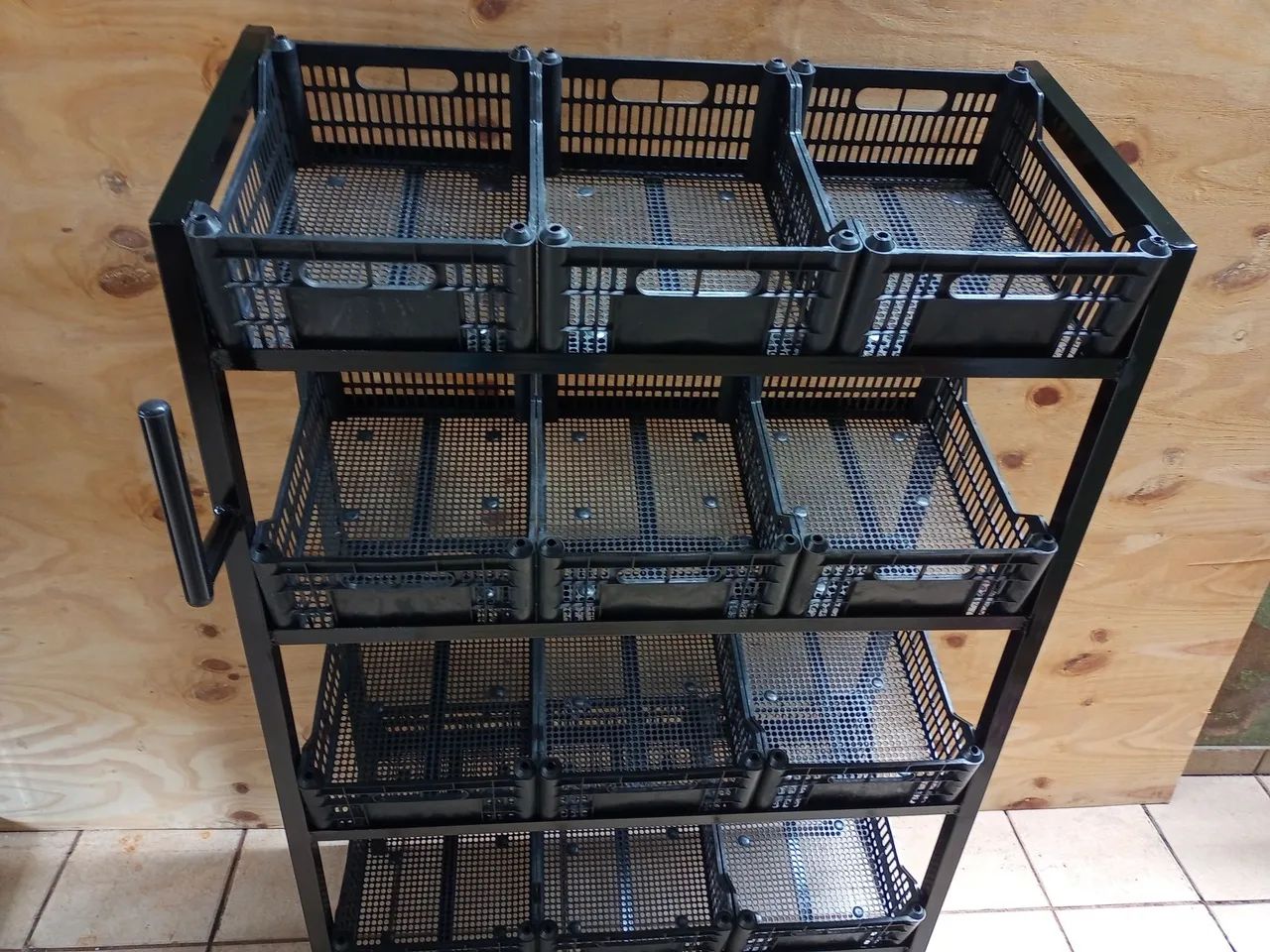 Expositor para sacolão com 12 caixas  - Foto 3