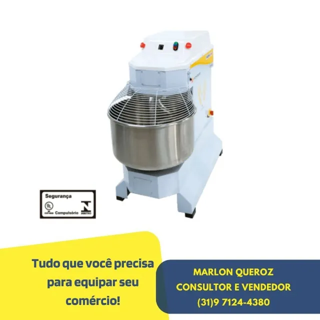 Amassadeira Espiral 40 KG Venâncio 220v