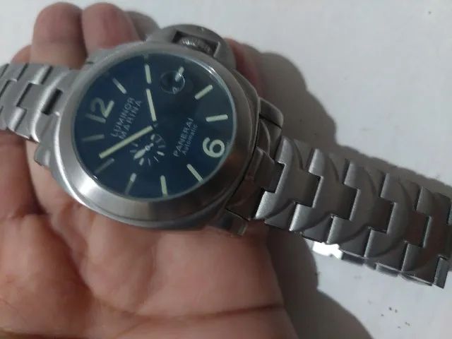 Relogio Paner Luminor Marina Automatico Novo - Foto 3