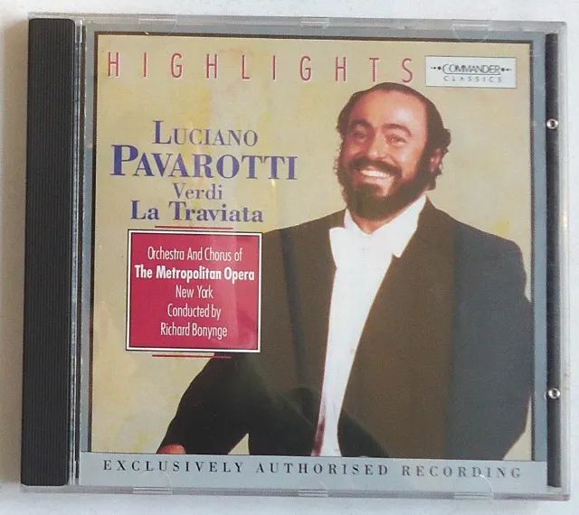 CD Luciano Pavarotti - La Traviatta (Verdi)