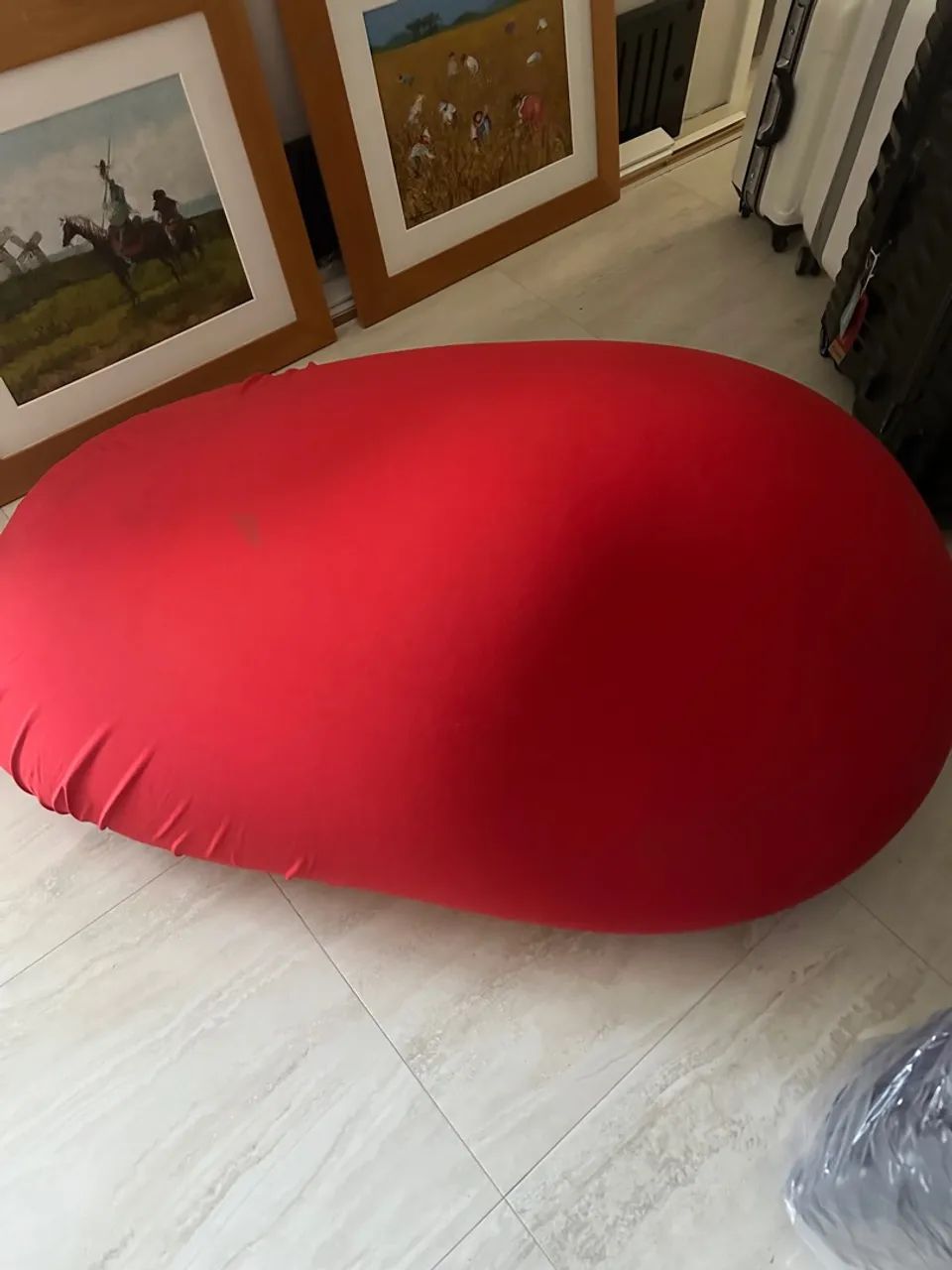 Puff Vermelho GiganteFOM