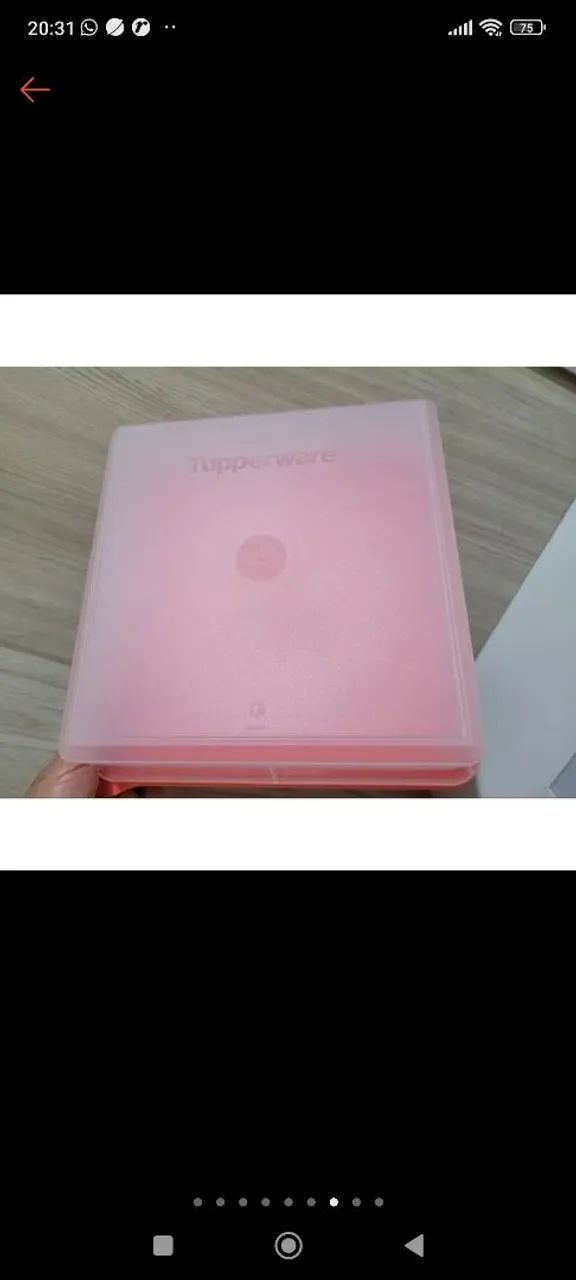 Conjunto de 2 potes para congelar alimentos - Foto 4