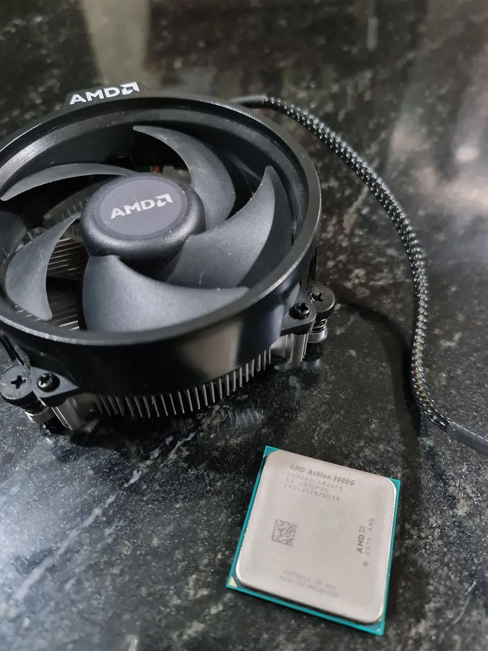 Processador AMD Athlon 3000G + Cooler AMD