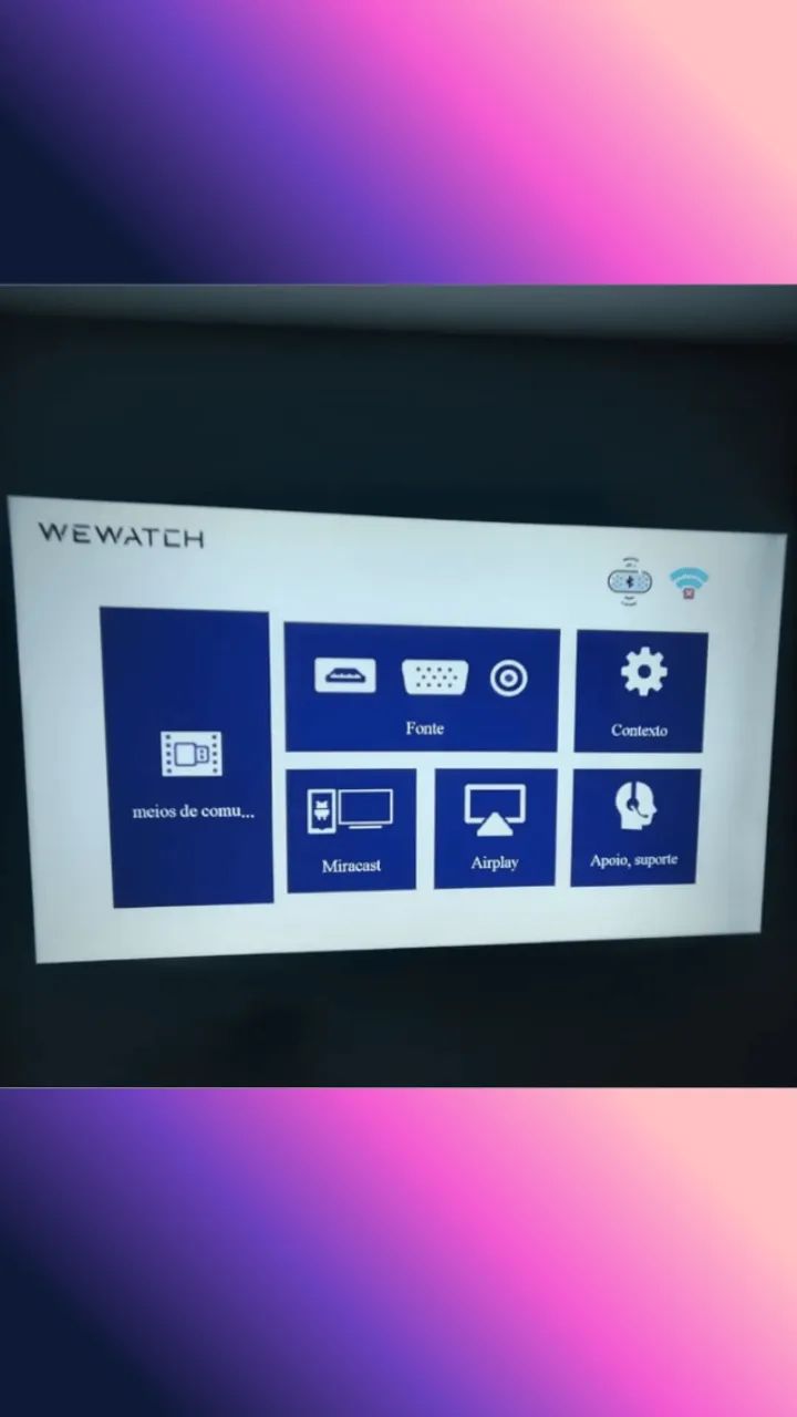 Projetor Wewatch V56 1080p Full Hd Preto - Foto 4