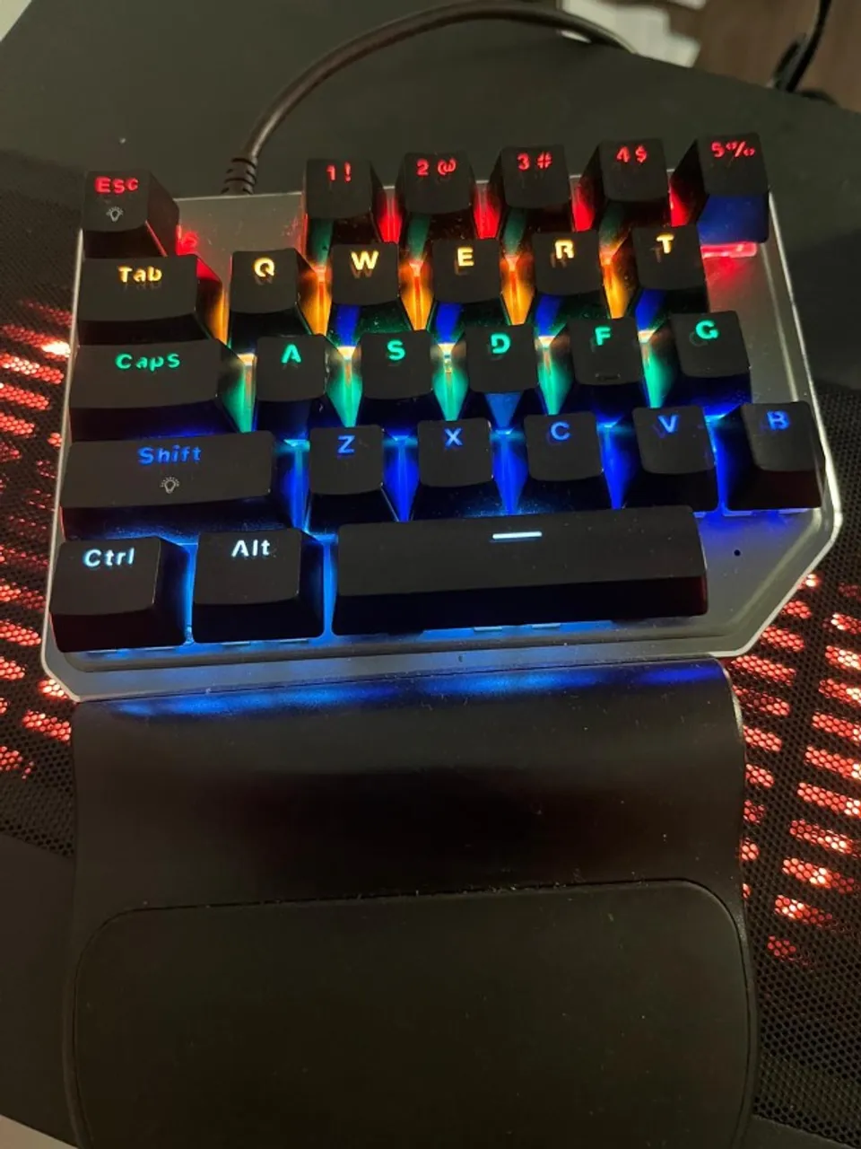 Mini teclado mecânico