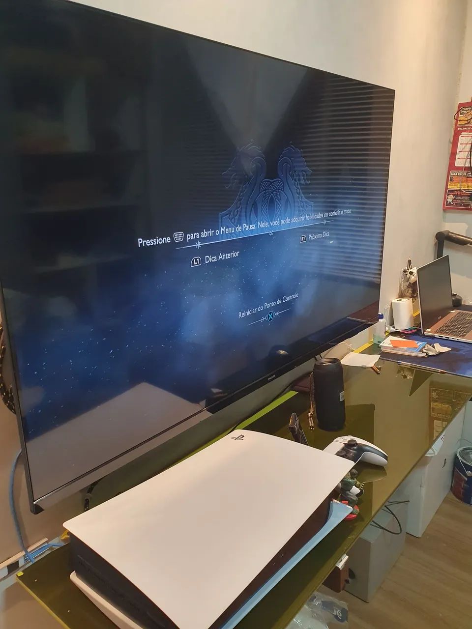 Ps5+SMART trc em material de construção ou vendo leia 