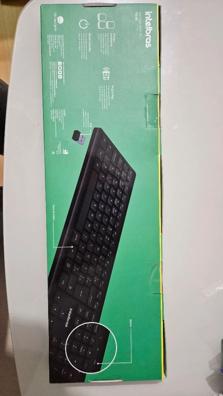 Teclado Intelbras sem fio TSI50 - Foto 2