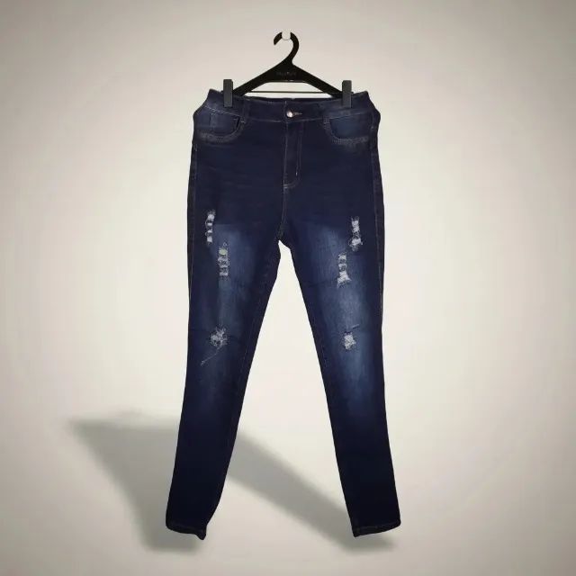 Calça Jeans Feminina destroyed Bangla Jeans