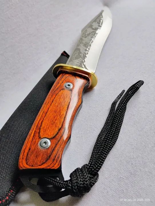 Faca de Acampamento com Bainha - Foto 3