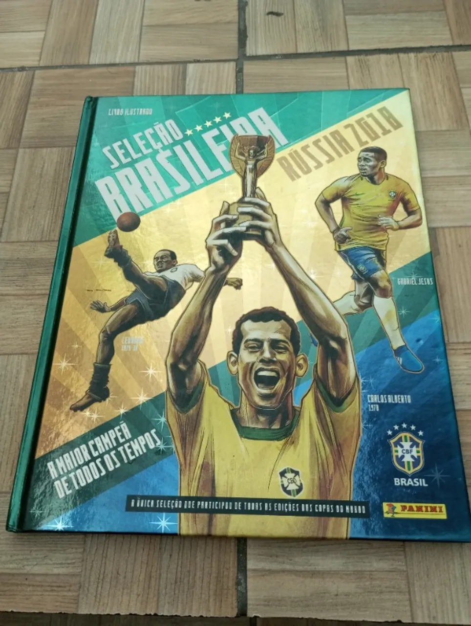 Álbum seleção brasileira Rússia 2018