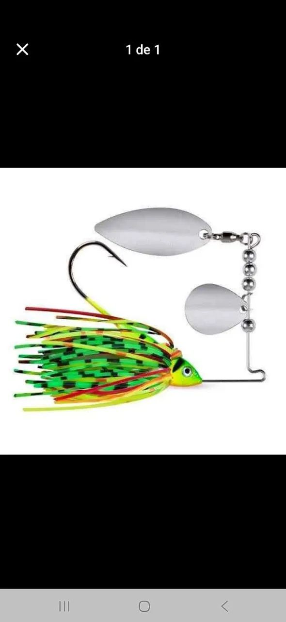 Spinner bait para pesca - Foto 4