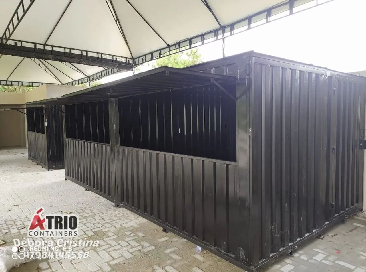 Lanchonete container Desmontável Acoplável  - Foto 3
