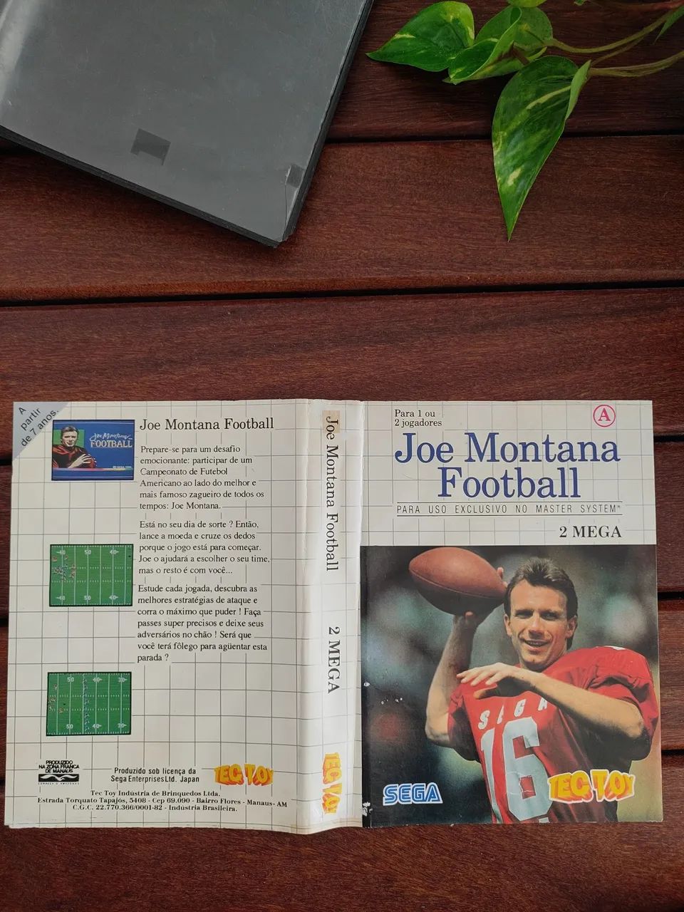 Jogo de Vídeo Game Joe Montana Football - Master System - Foto 5