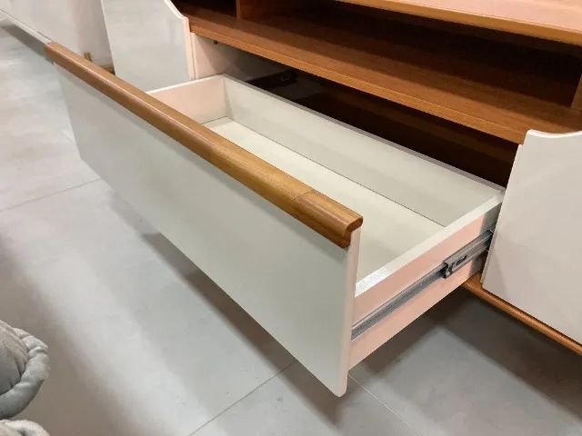 Rack com 2 Portas e 1 Gaveta | Design Funcional e Moderno - Foto 2