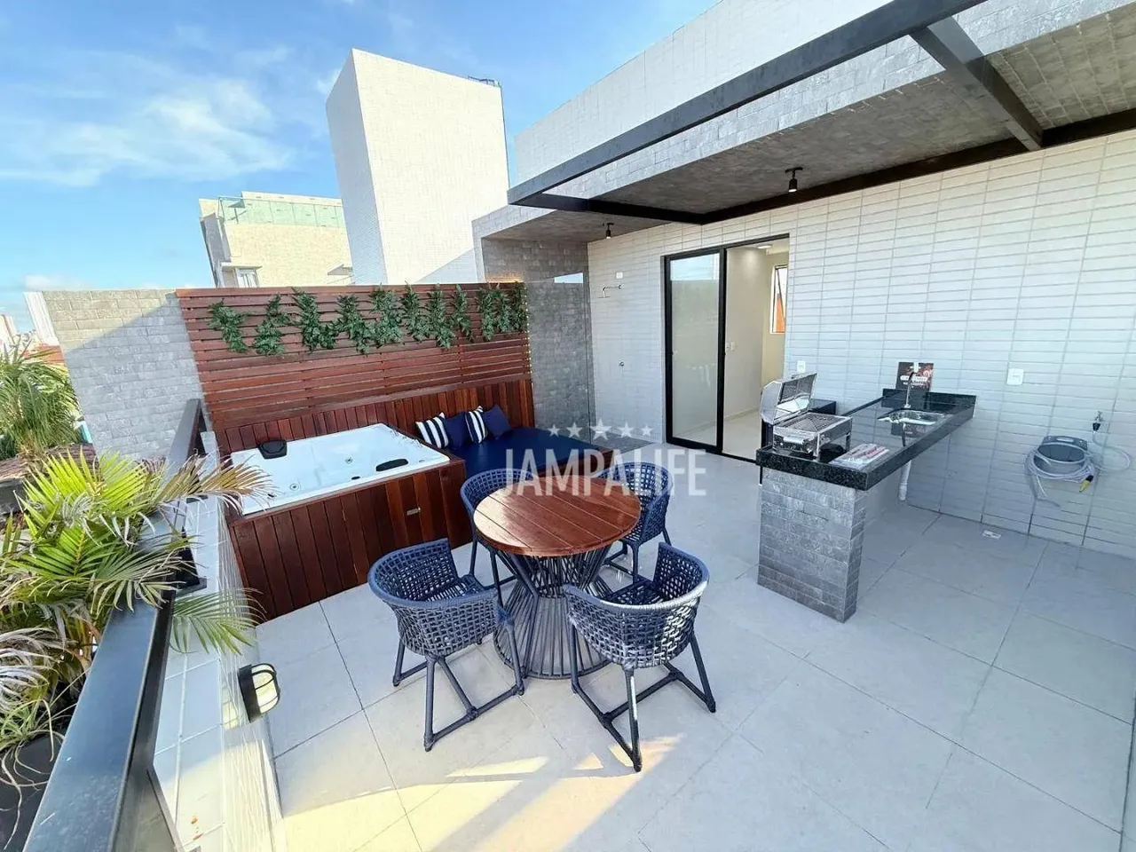 Cobertura com 2 dormitórios à venda, 95 m² por R$ 650.000,00 - Bessa - João Pessoa/PB