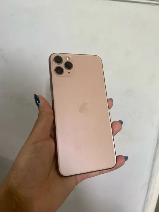 iPhone 11 Pro Max Dourado - Carcaça
