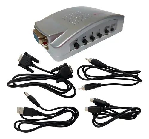 [PROMO] Conversor VGA-RCA-SVideo x VGA
