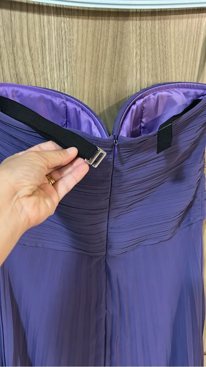Usado apenas 1X! Vestido Longo Tomara que Caia TAM 40 - Foto 4