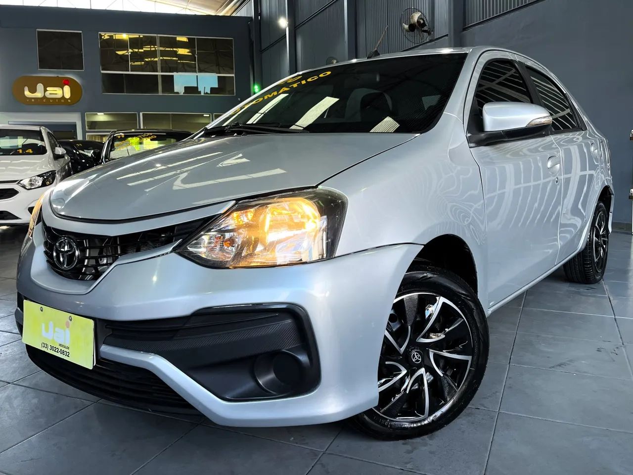 Etios Sedan 1.5 2020 Automático + Prata Metálico + Painel Digital - Foto 2