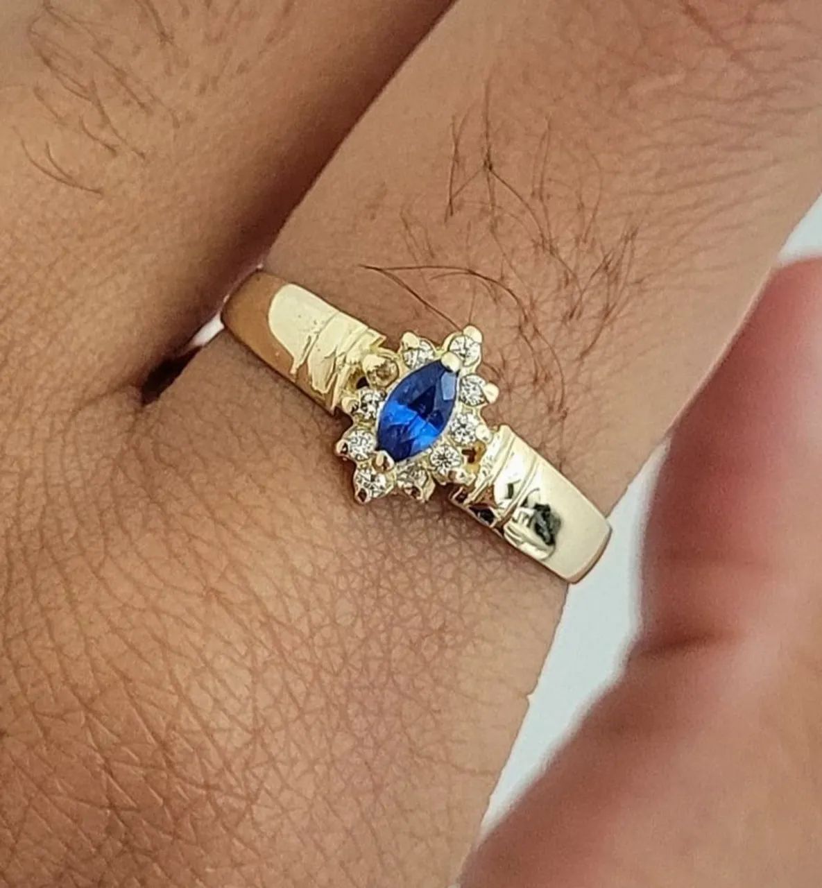 OPORTUNIDADE! Anel Formatura Ouro 18k 