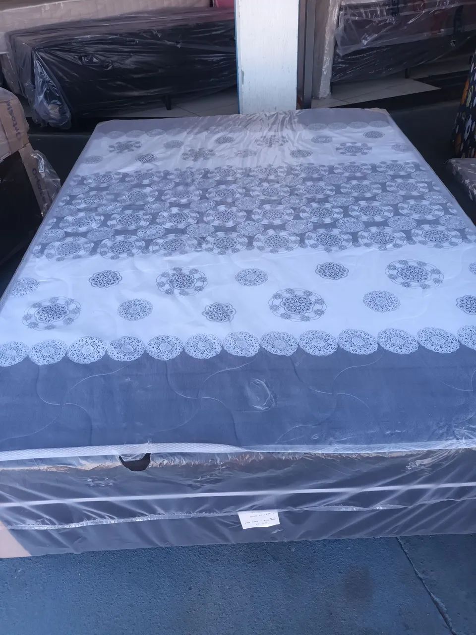 Cama Box Casal Nova - Conforto e Qualidade!